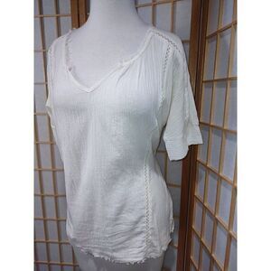 Ellison Sm Gauzy Boho Blouse